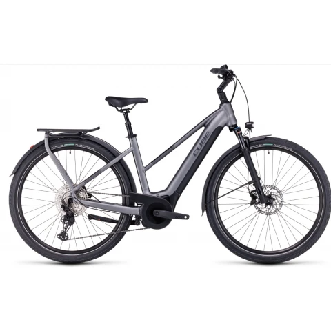 Rower E-Bike Cube TOURING HYBRID EXC 625WH Trapeze Grey'n'Metal